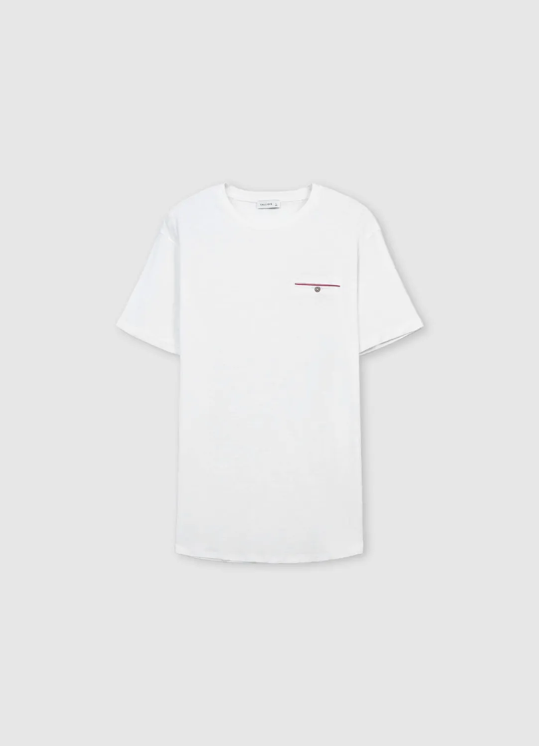 Calliope T-shirt homme coton poche col rond