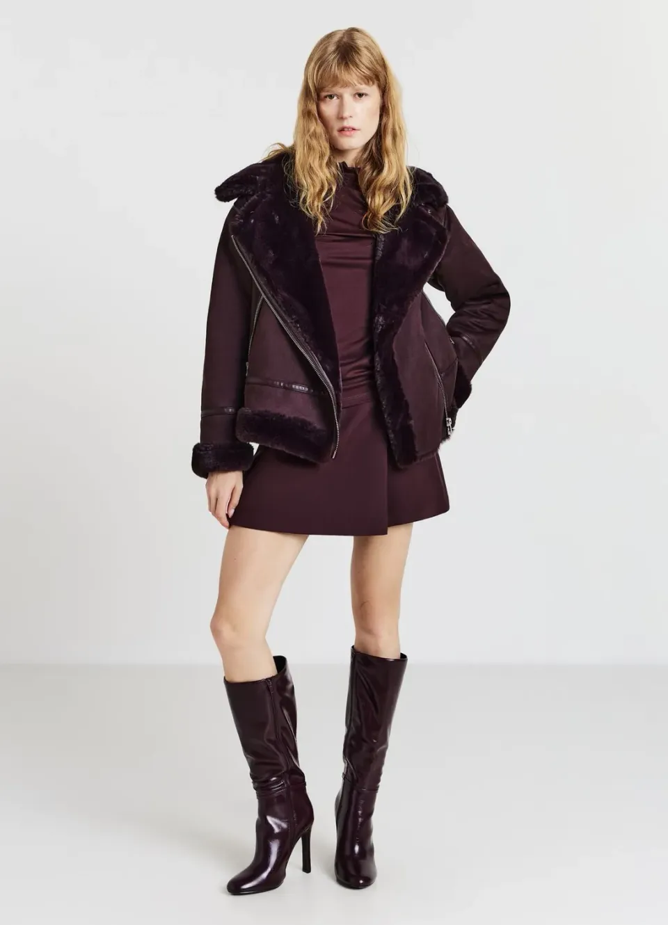 Calliope skort panneau avant jupe-short femme soirée