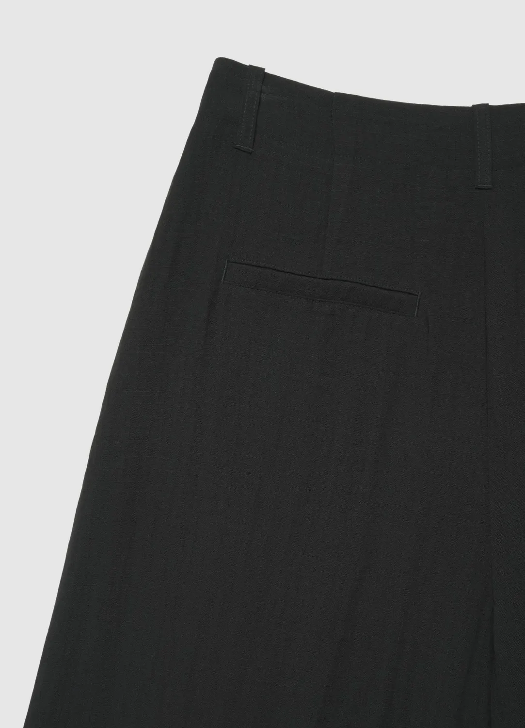 Calliope short bermuda femme uni genou taille haute