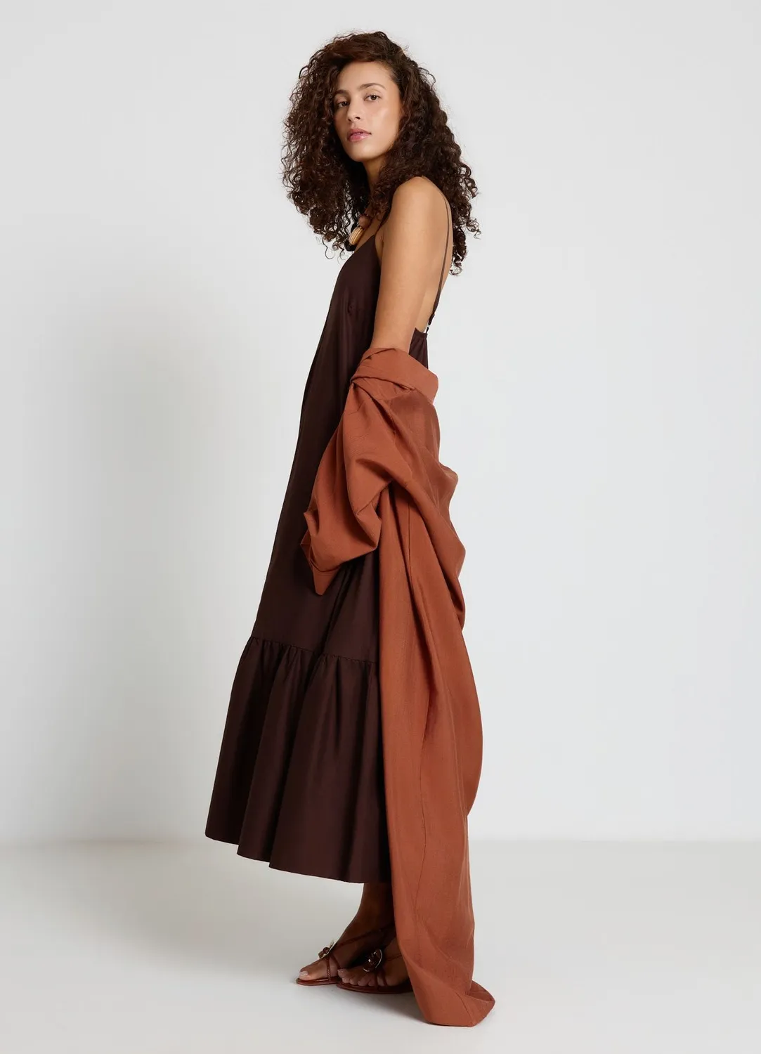 Calliope kimono long uni taille XS/S fluide
