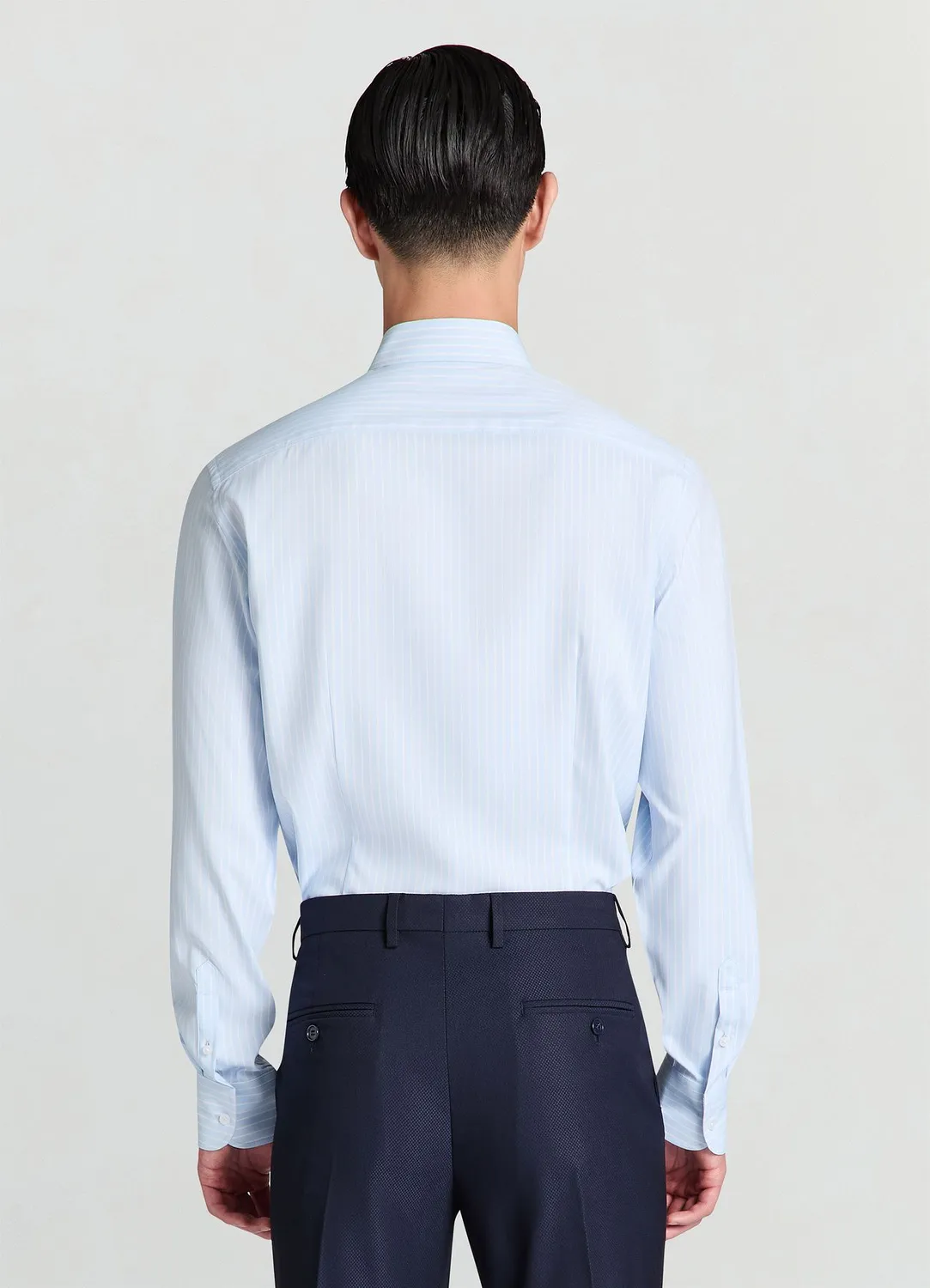 Calliope chemise rayée homme col classique