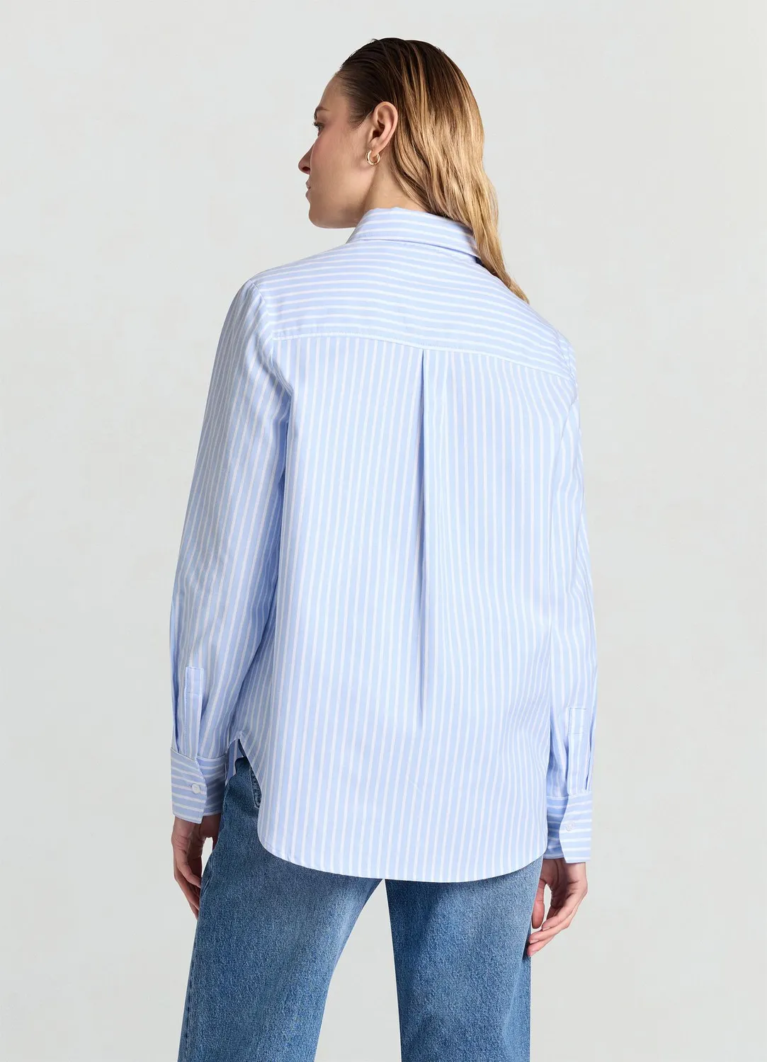 Calliope chemise rayée femme manches longues