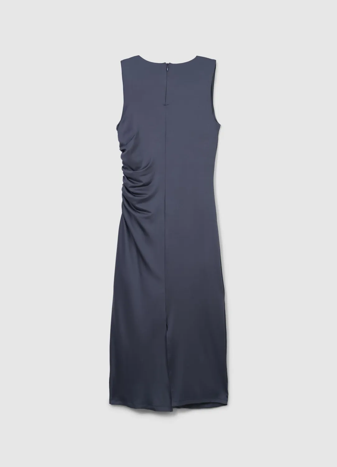 Calliope Atelier robe longue froncée femme unie