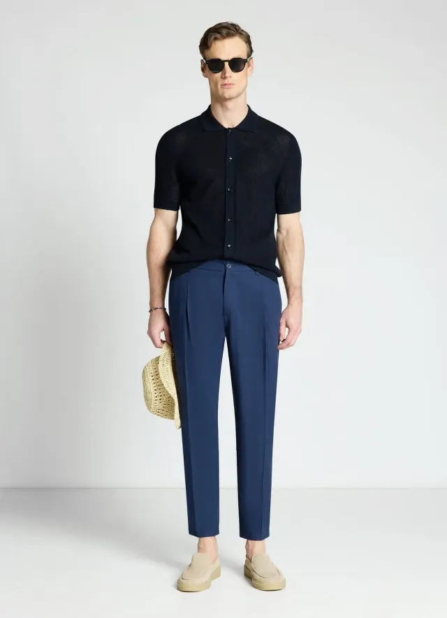 Calliope pantalon taille élastiquée regular homme