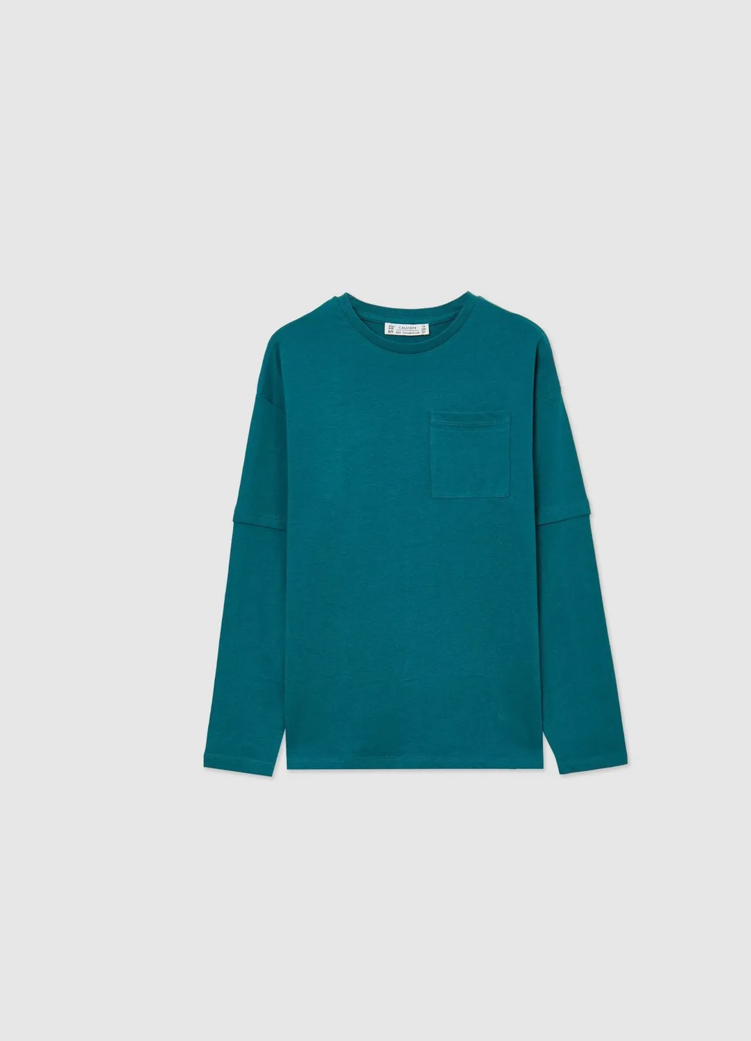 Calliope lot 2 t-shirts oversize garçon manches longues