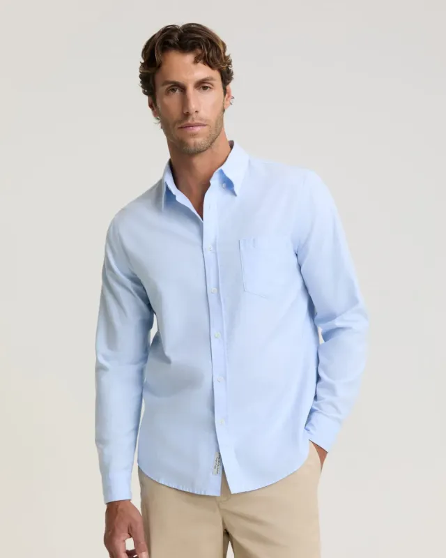 Sportscraft Oxford chemise manches longues coton homme