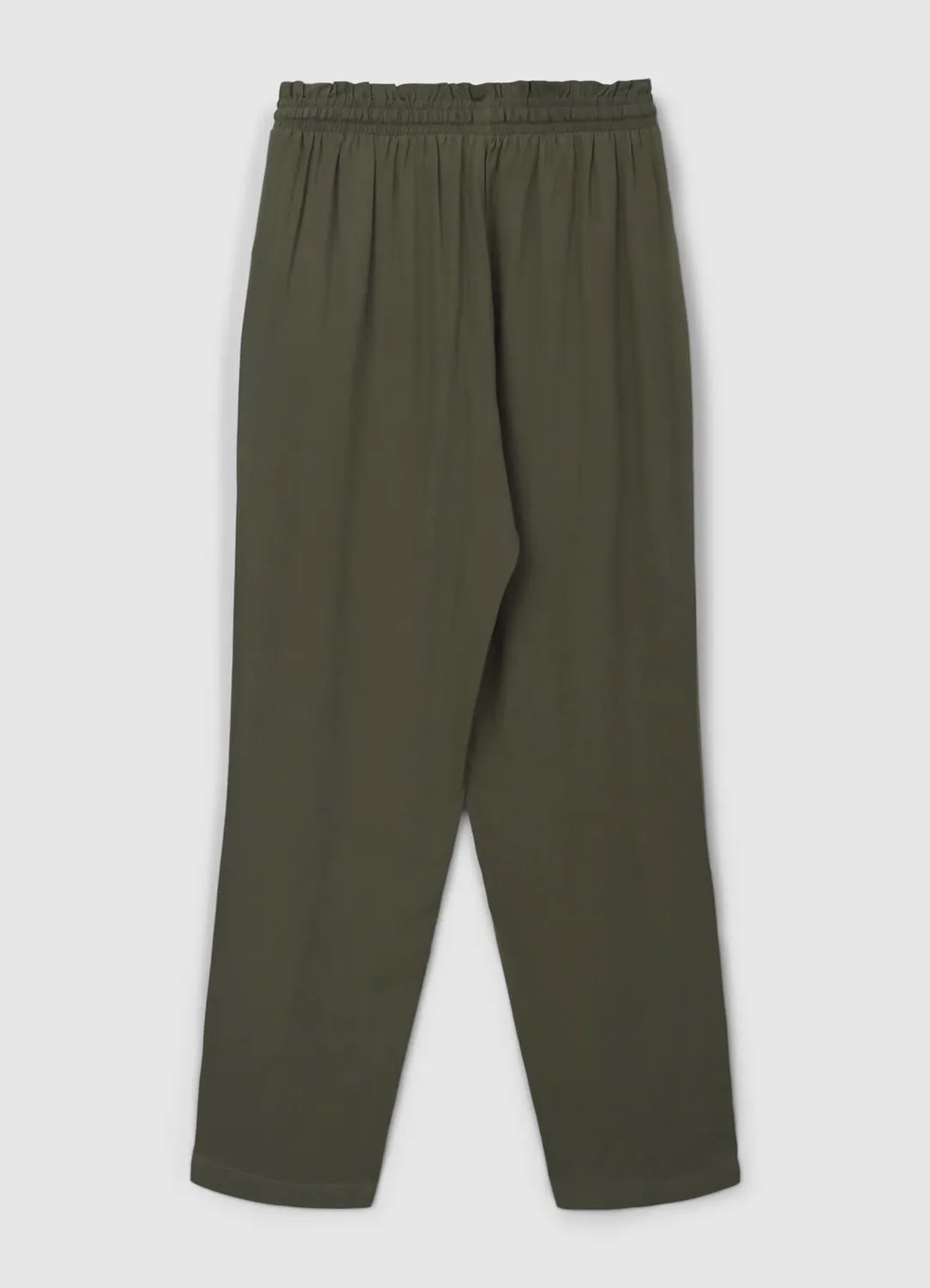 Calliope pantalon long uni femme à coulisse coupe regular