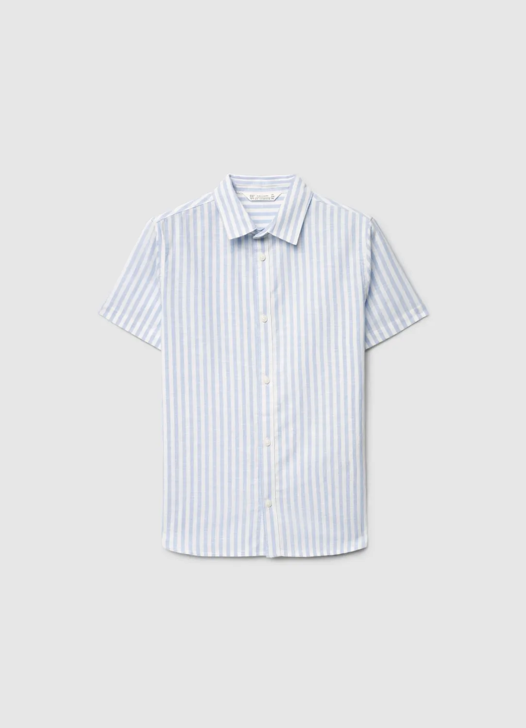 Calliope Chemise Rayée Garçon Col Classique Cérémonie