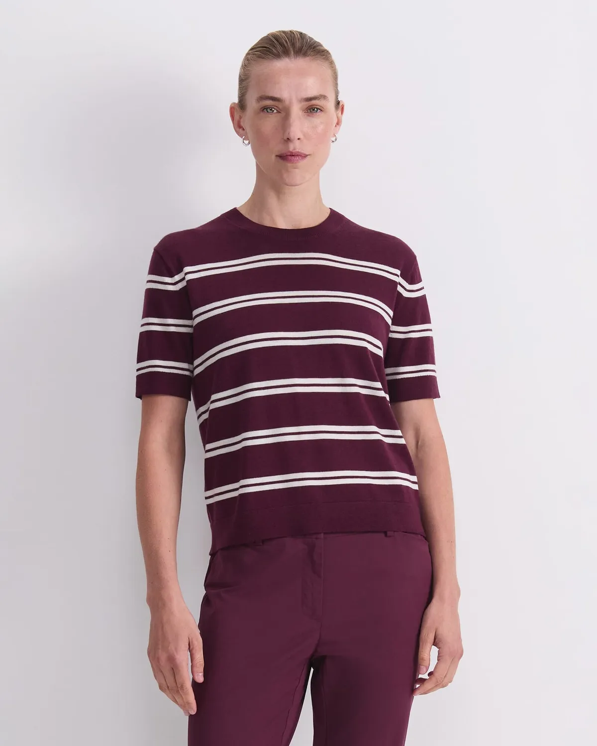 Sportscraft Francis Merino Tee t-shirt laine extra-fine femme