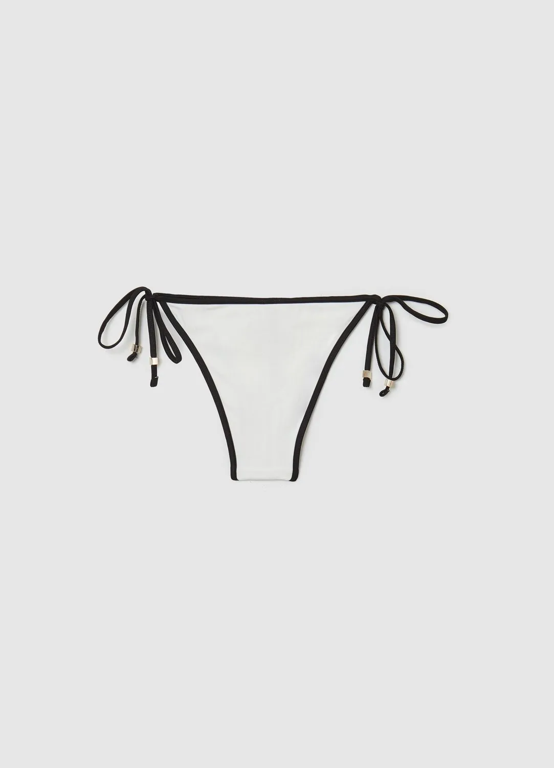 Calliope Slip de bain femme bords contraste lacets