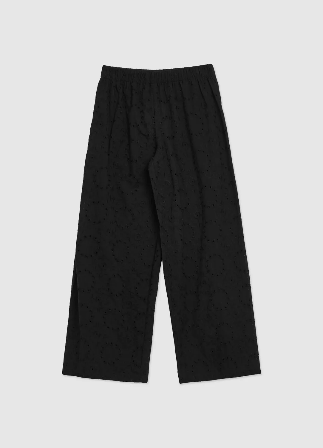 Calliope Pantalon femme broderie anglaise coton