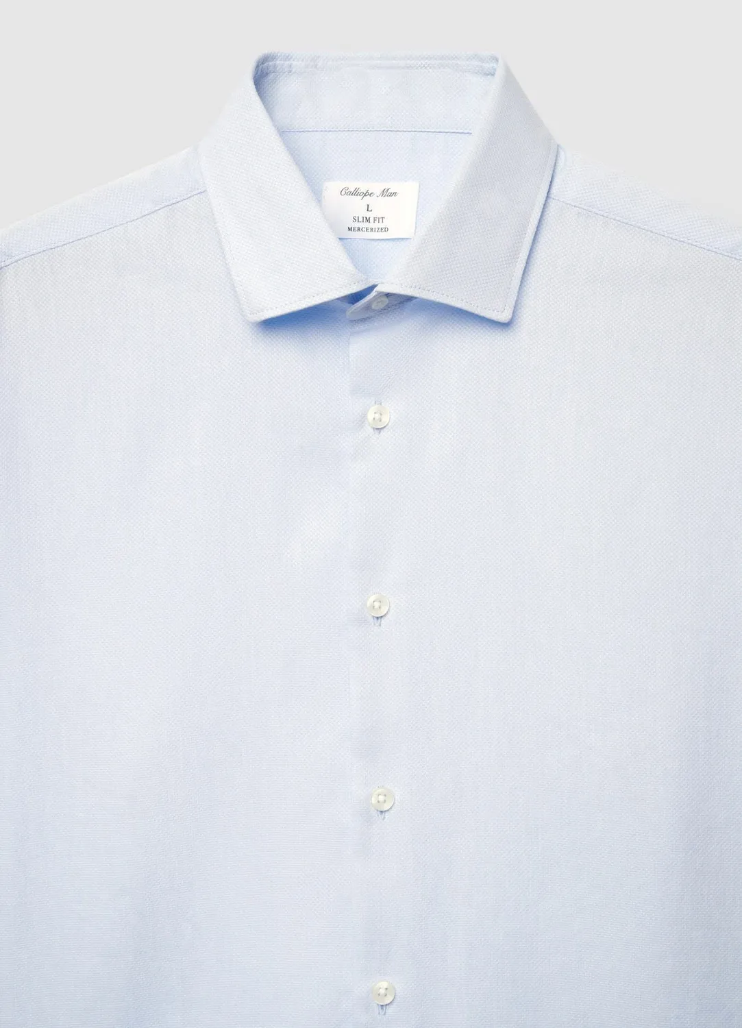 Calliope chemise classique coton homme