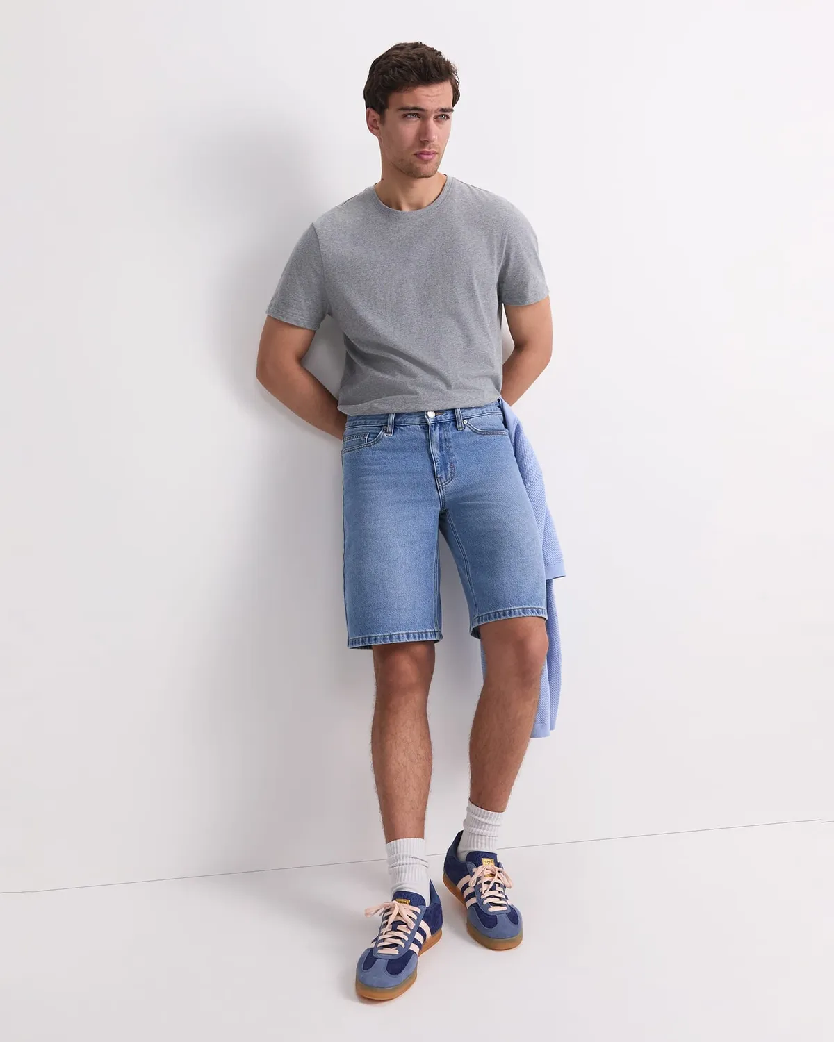 Sportscraft Aaran Denim Short jean indigo homme