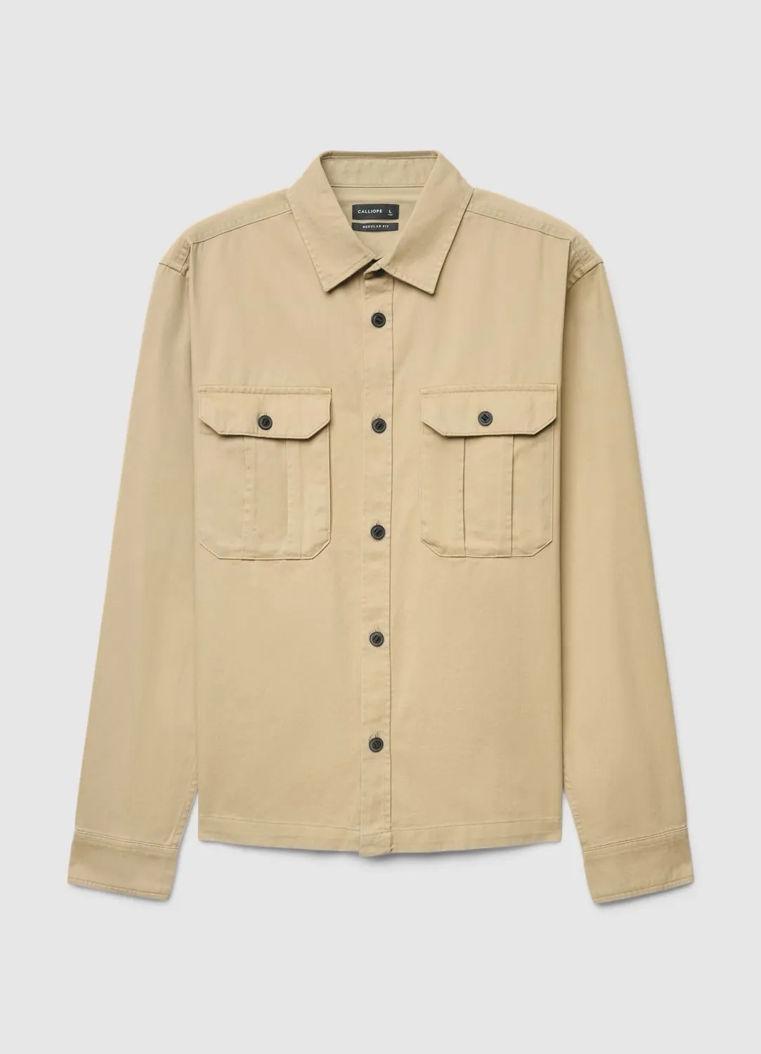 Calliope chemise coton homme poches regular