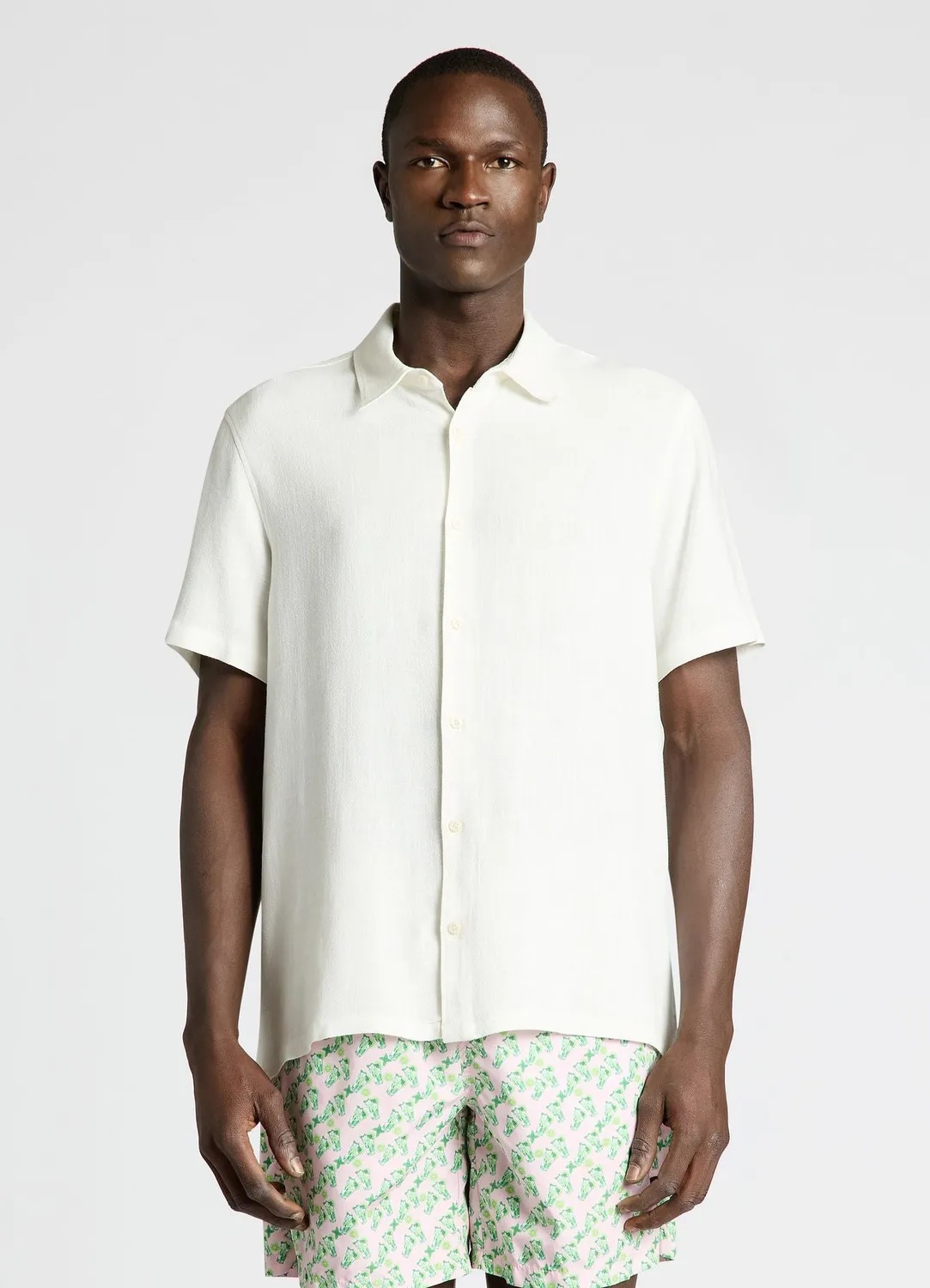 Calliope chemise homme lin manches courtes relaxed
