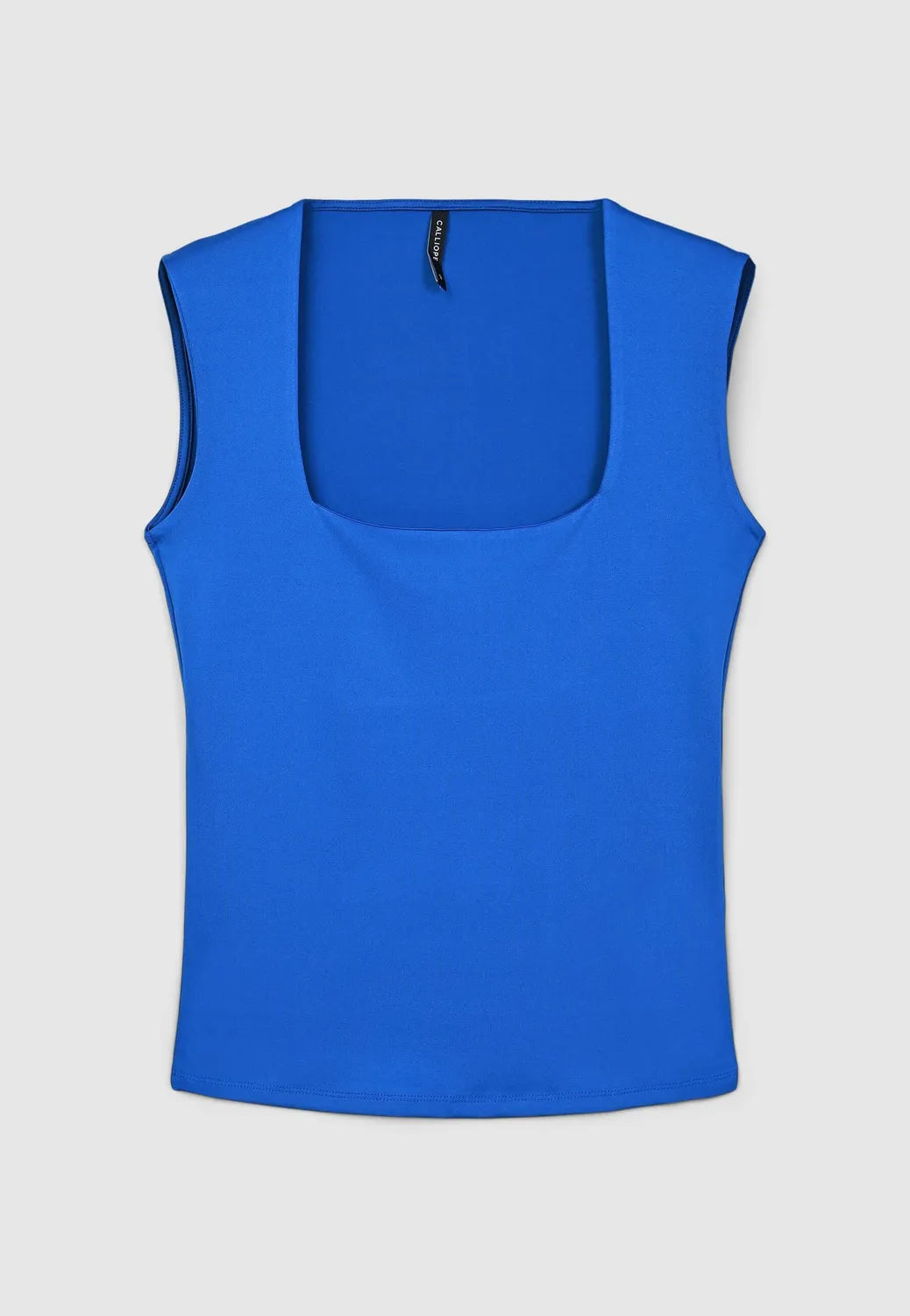 Calliope débardeur uni femme col U coupe regular
