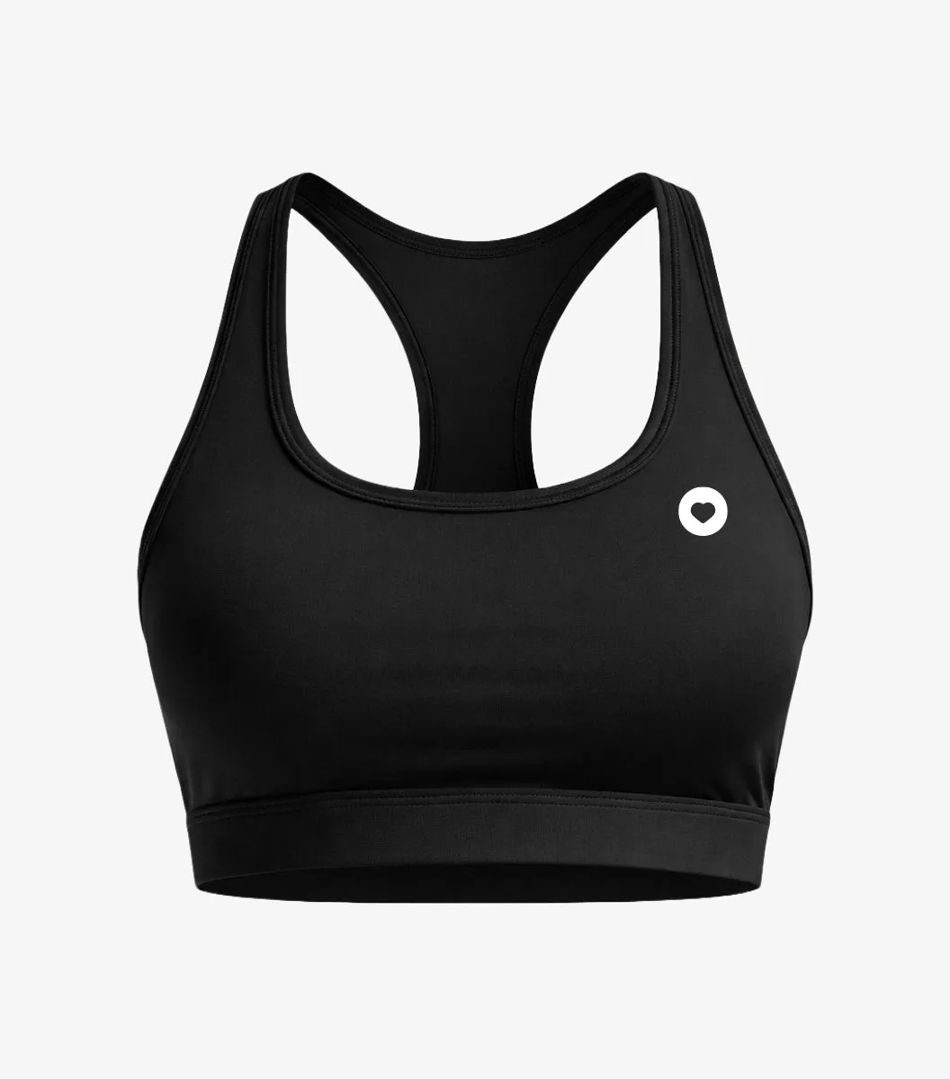 Cocorico Boost brassière sport femme noir léger