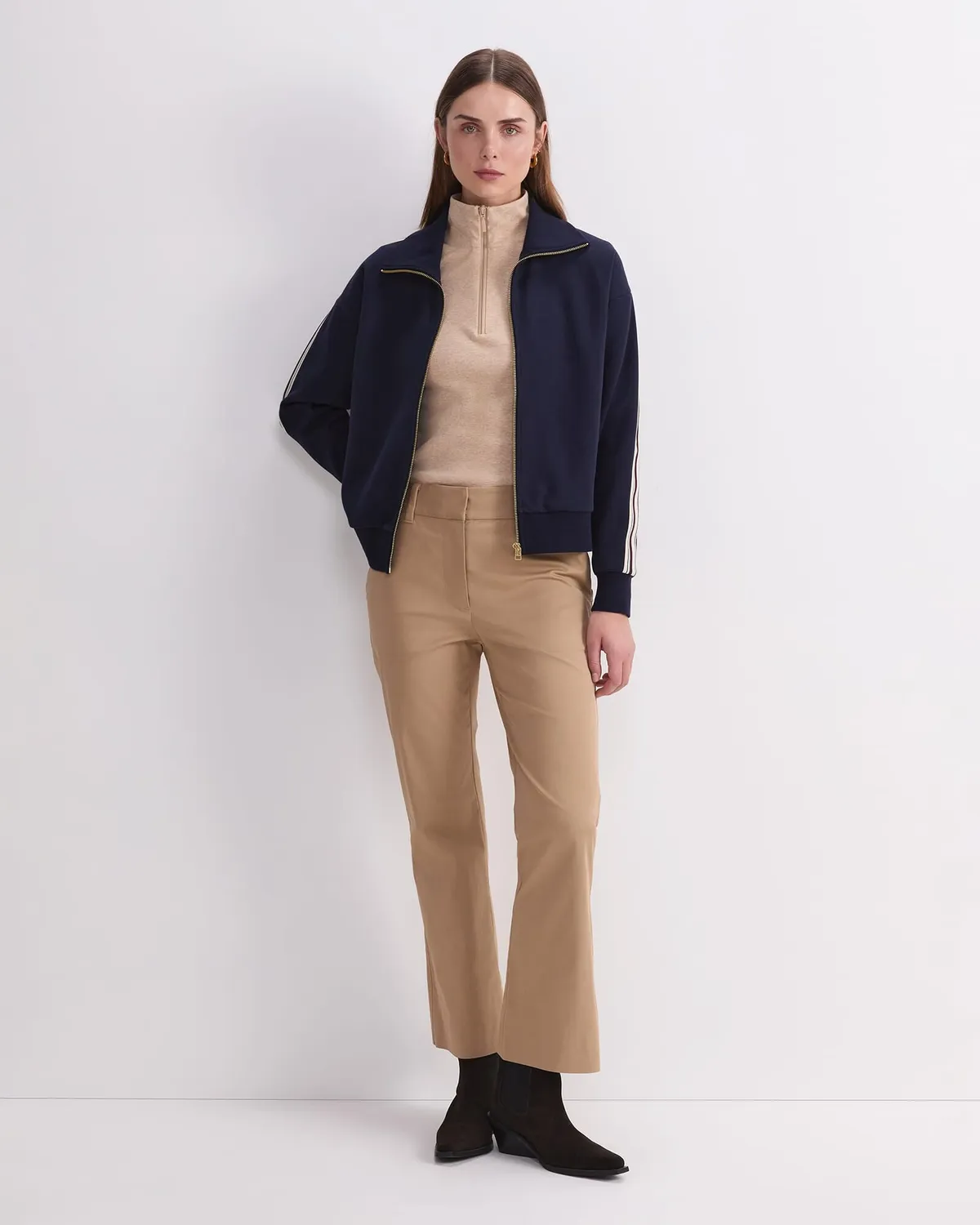 Sportscraft Bailey Zip Through sweat zippé coton femme