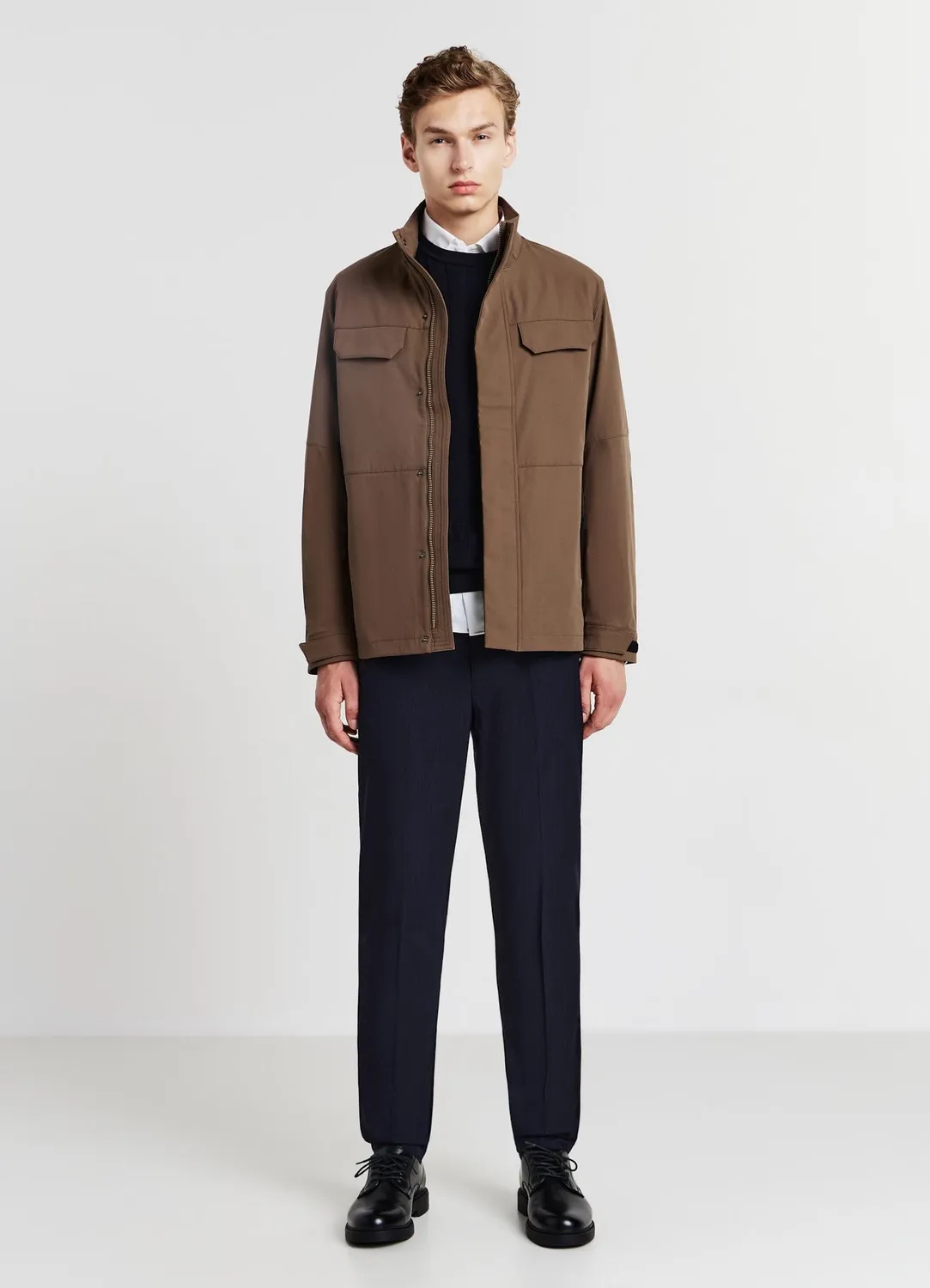 Calliope veste saharienne homme zip poches plaquées