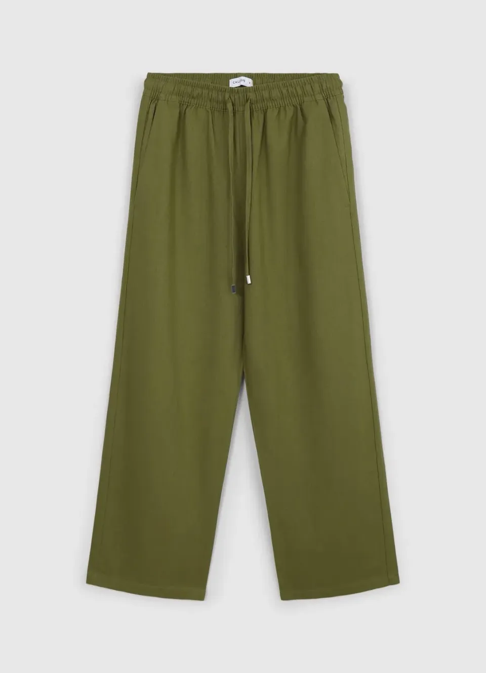Calliope pantalon jogger lin femme uni