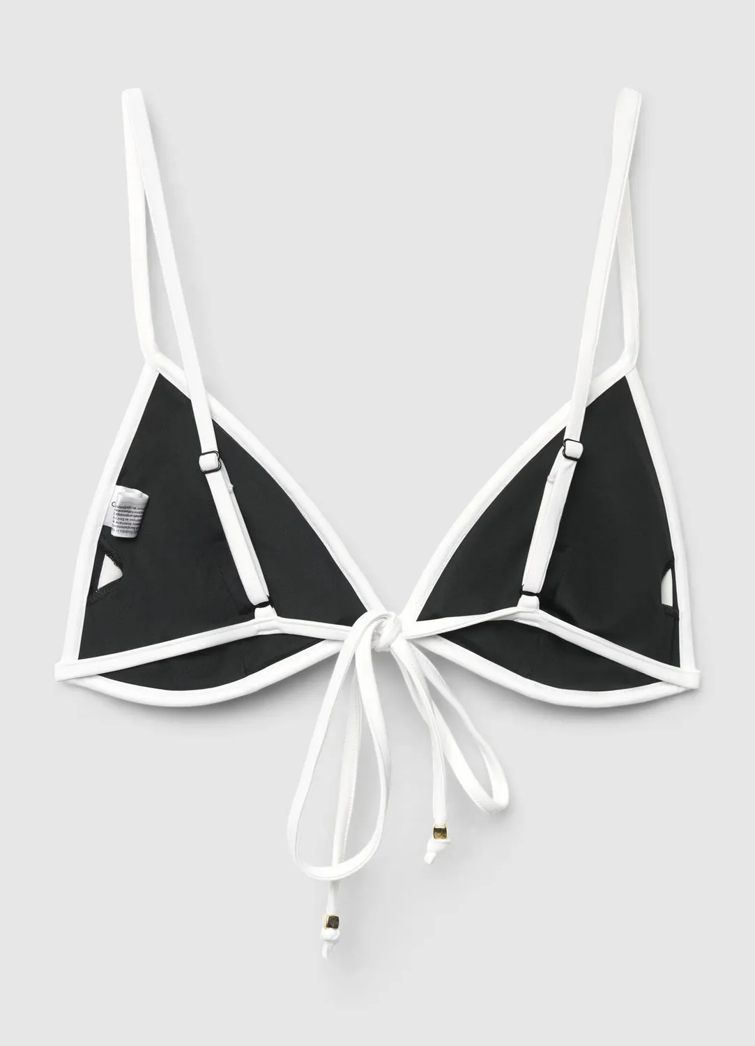 Calliope haut de bikini triangle uni femme