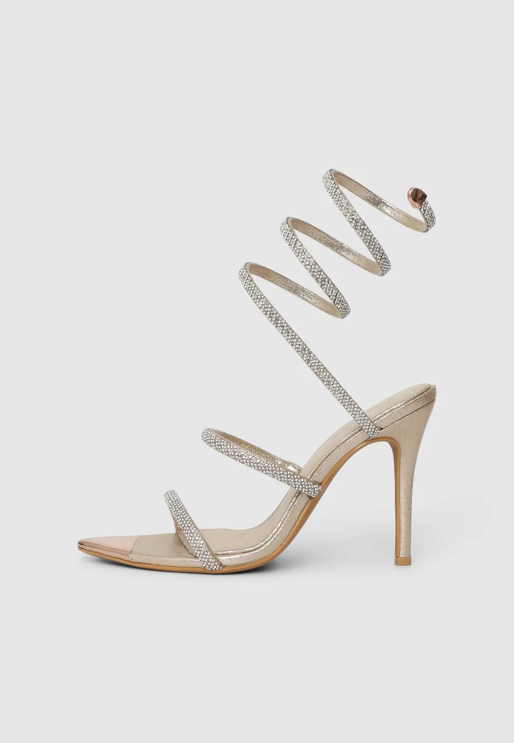 Calliope Serpente strass escarpins femme talon 10,5 cm