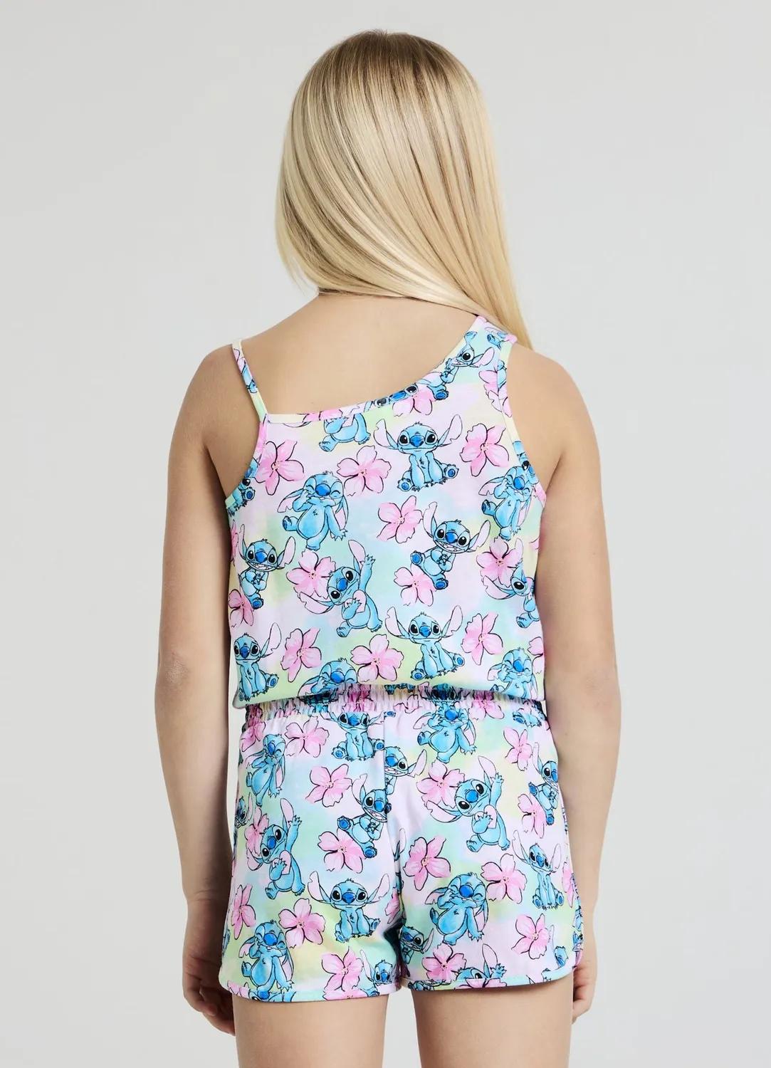 Calliope combishort Stitch asymétrique fille