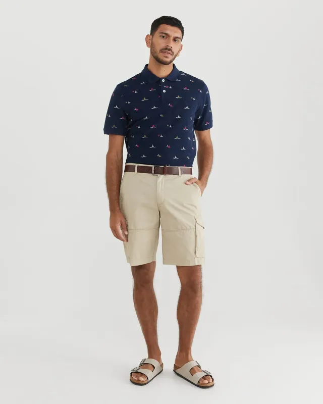 Sportscraft Cargo short coton genou homme