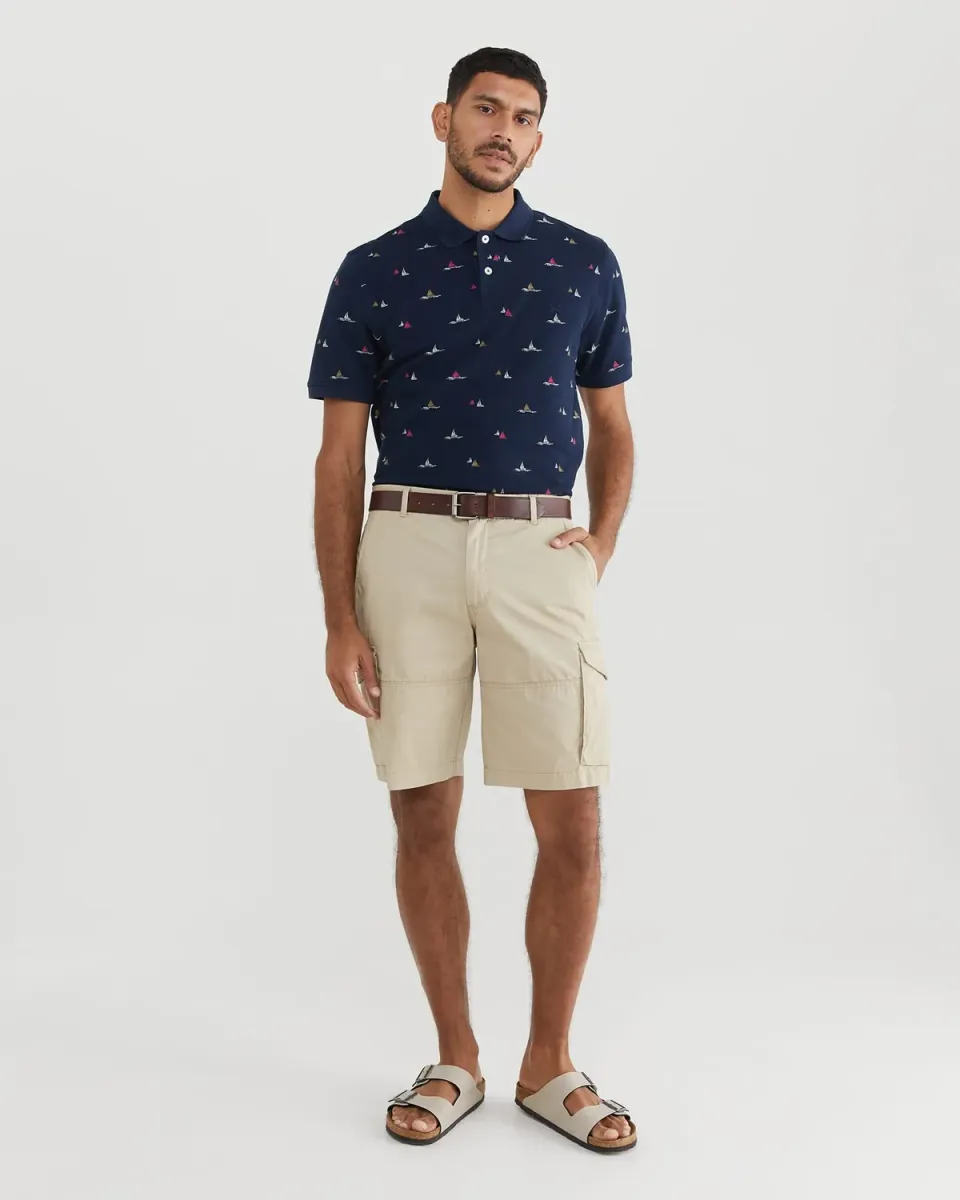 Sportscraft Cargo short coton genou homme