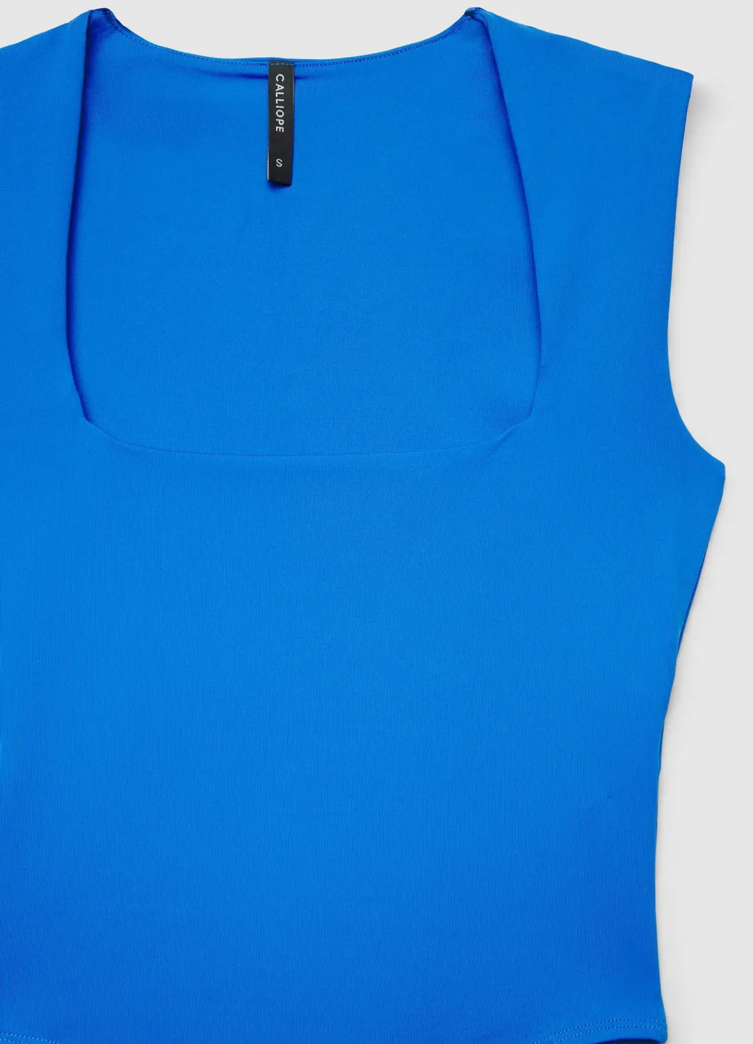 Calliope body femme col carré sans manches ajusté