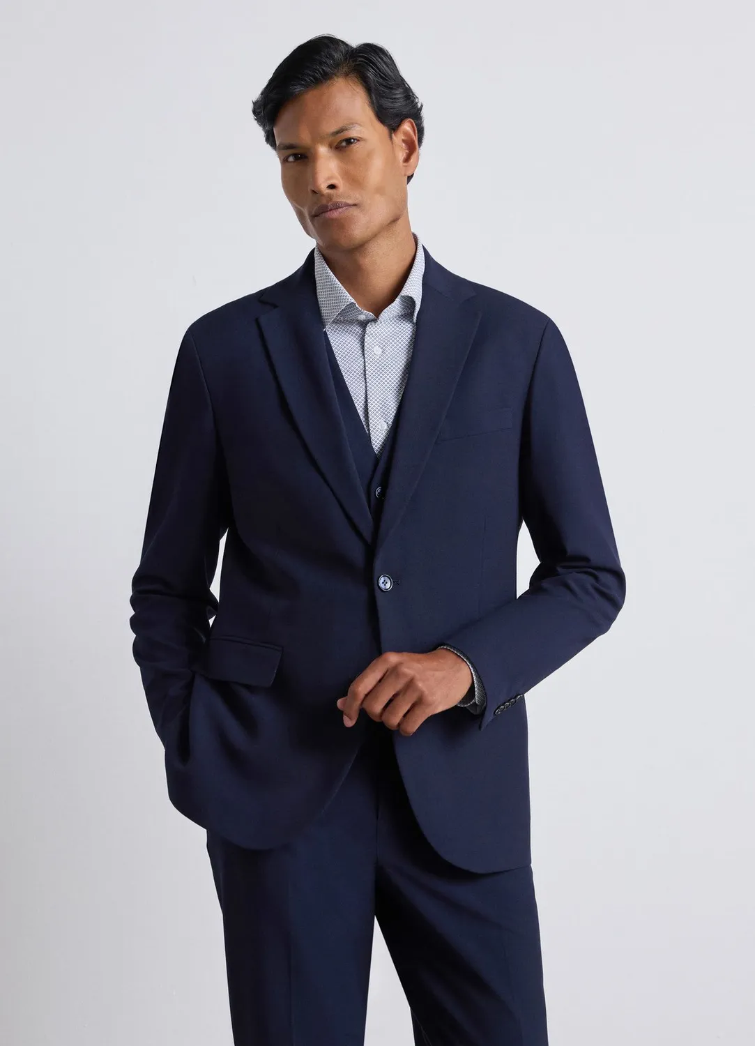 Calliope veste unie monopetto blazer homme regular