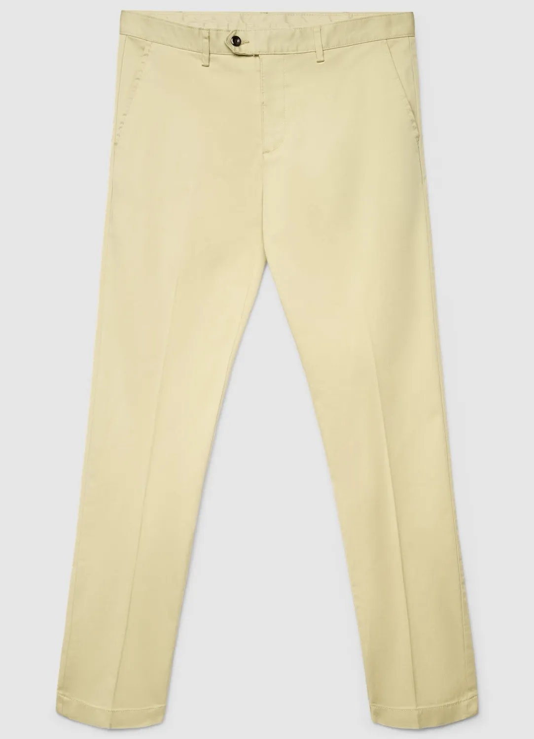Calliope Chino Uni Homme Taille 48 Coupe Droite