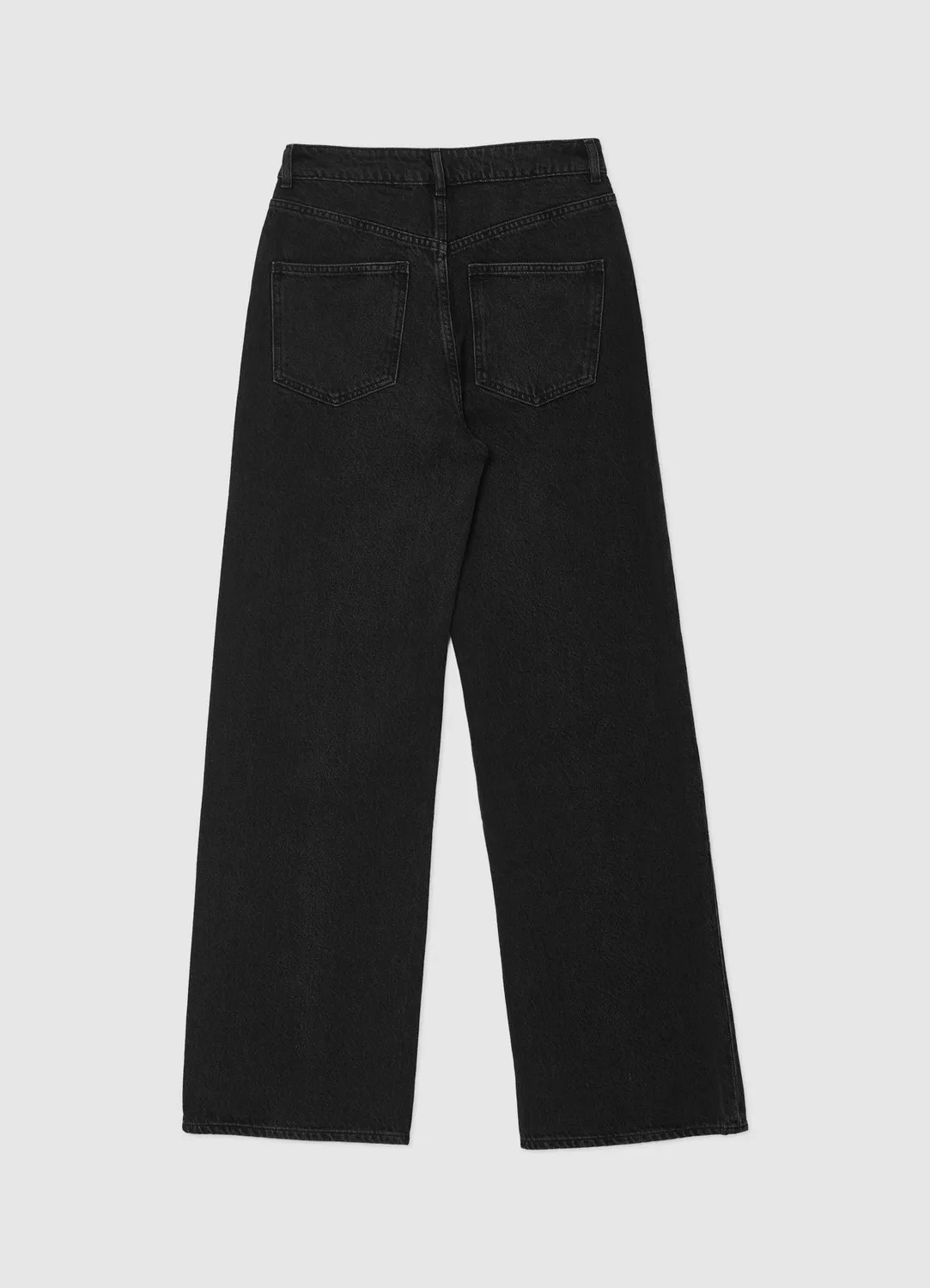 Calliope jean wide leg strass taille moyenne