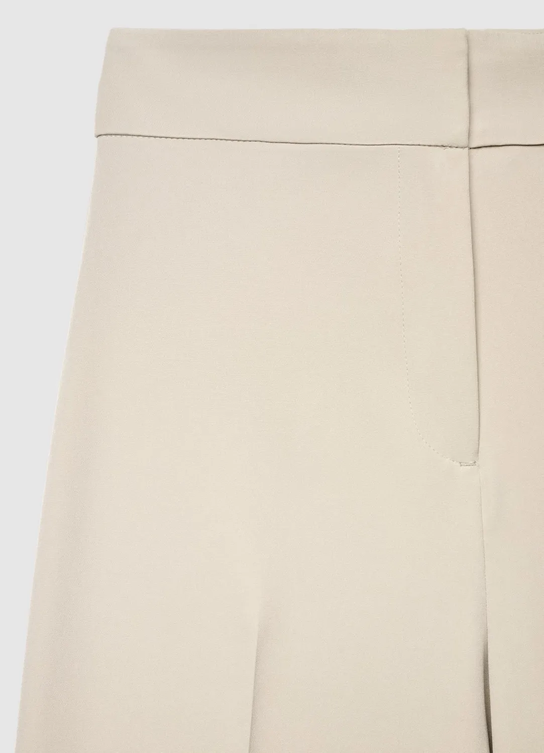 Calliope pantalon palazzo court femme uni