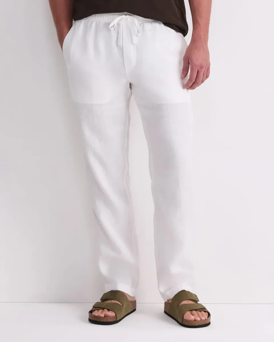 Sportscraft Caffery pantalon lin teint homme