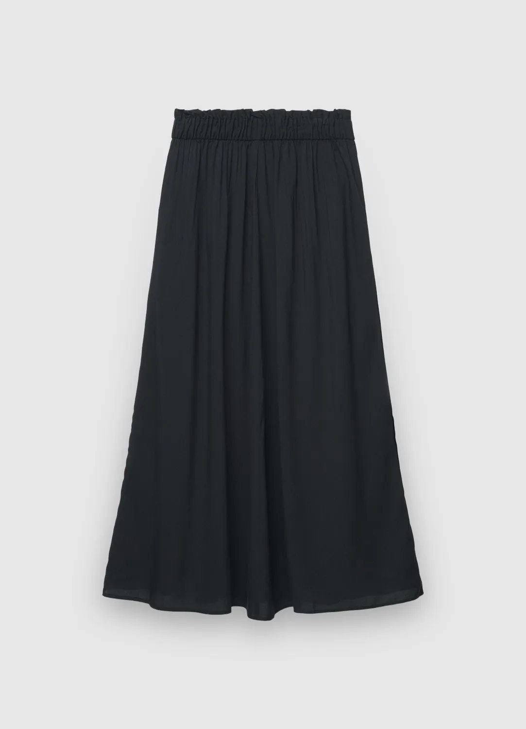 Calliope Jupe midi femme évasée taille élastique