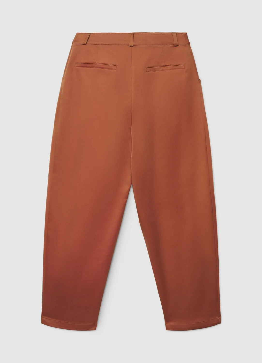 Calliope pantalon carrot femme coton uni