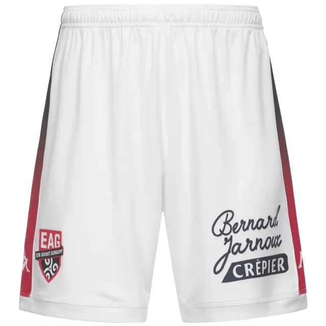 Kappa Borolo Away EA Guingamp 26/27 short blanc homme