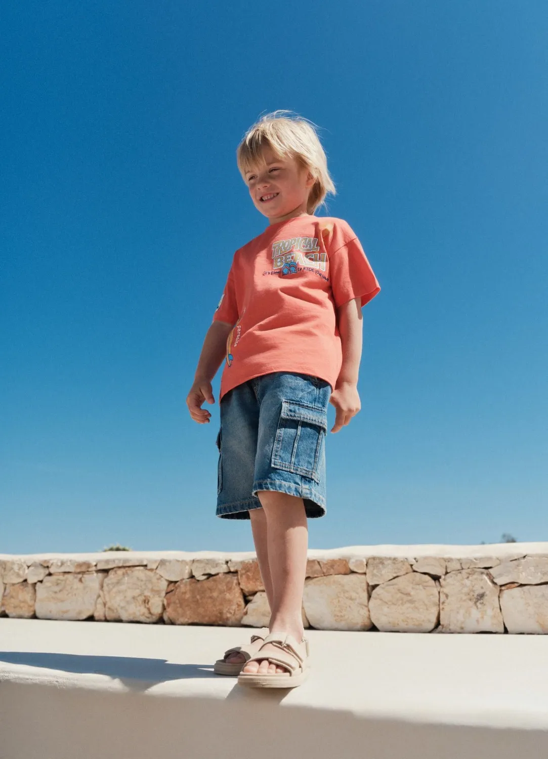 Calliope t-shirt over surf garçon manches courtes
