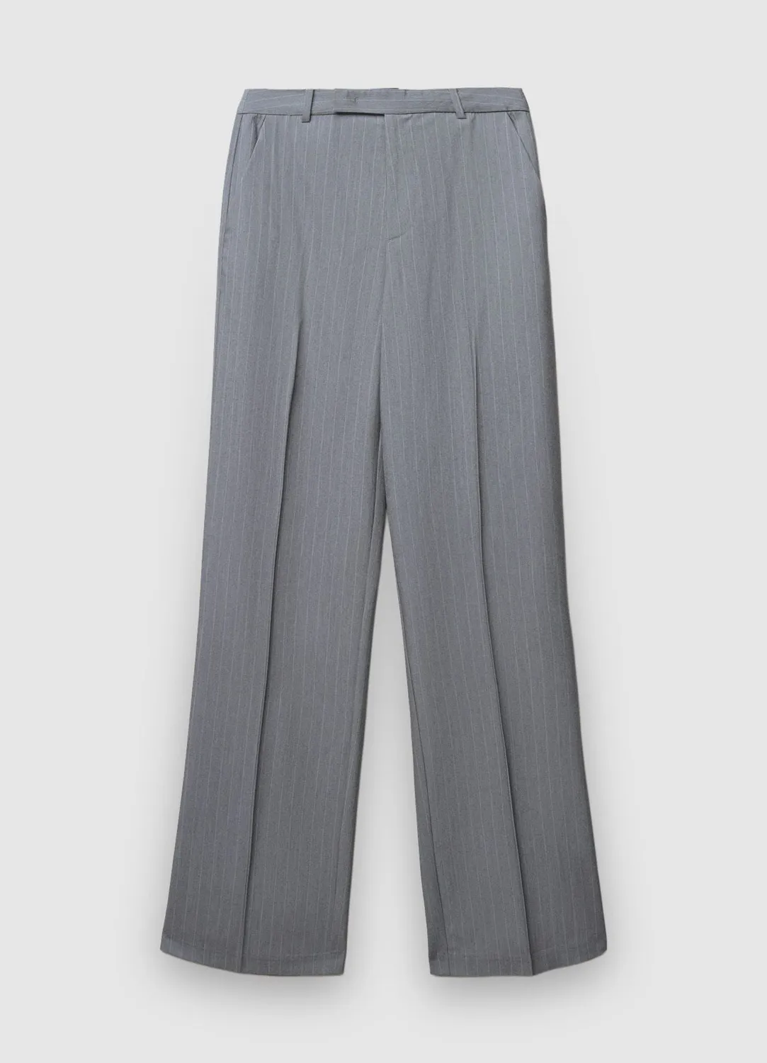Calliope pantalon droit à rayures femme bureau