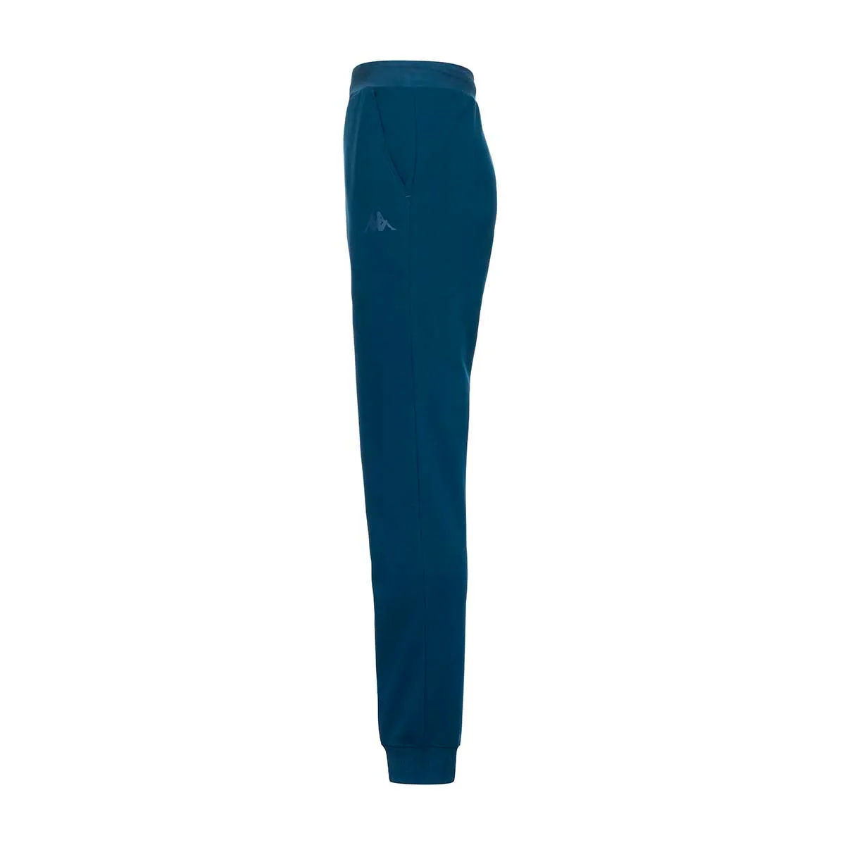 Kappa Irun pantalon homme bleu interlock bord-côtes