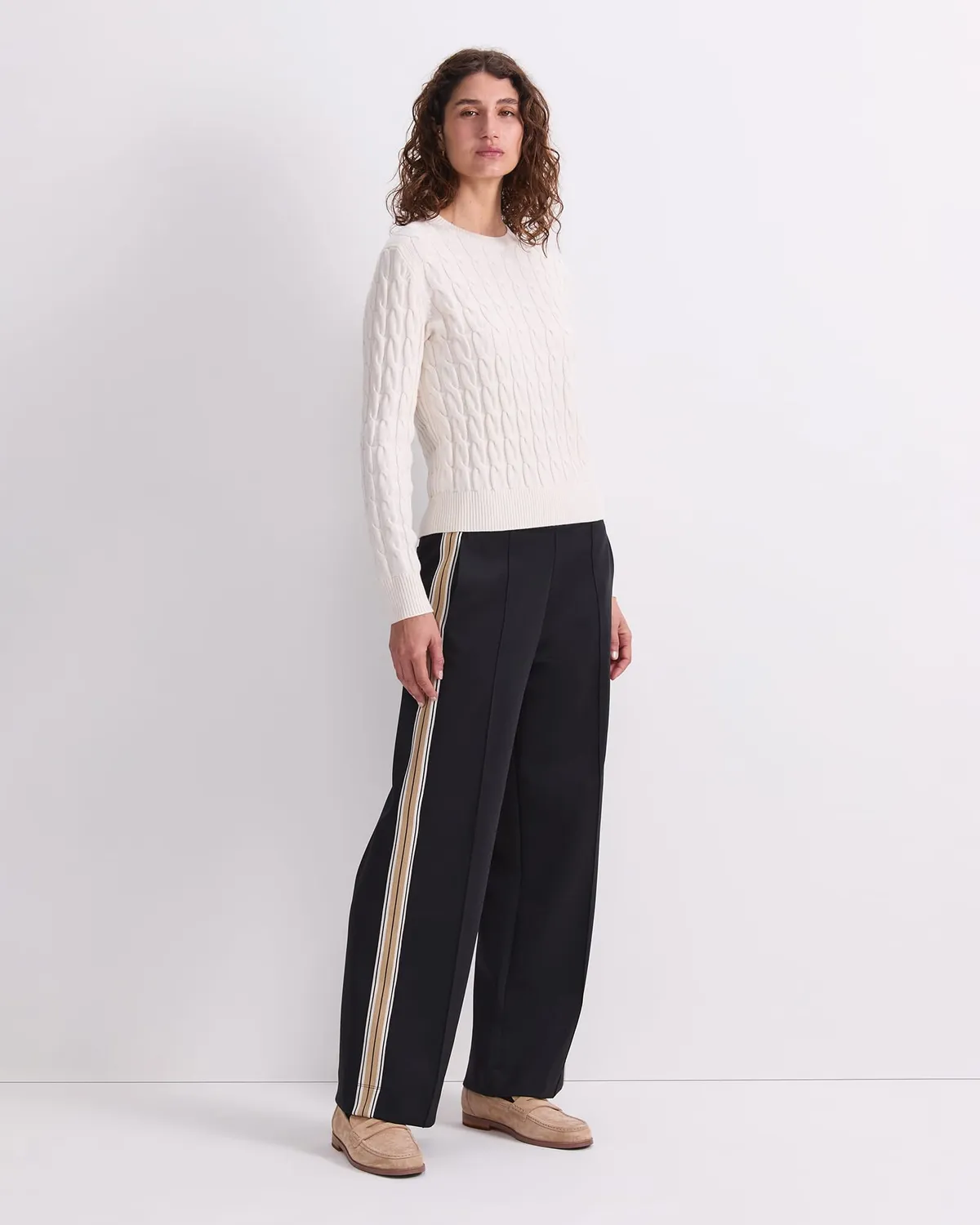 Sportscraft Merino Cable pull torsades laine femme