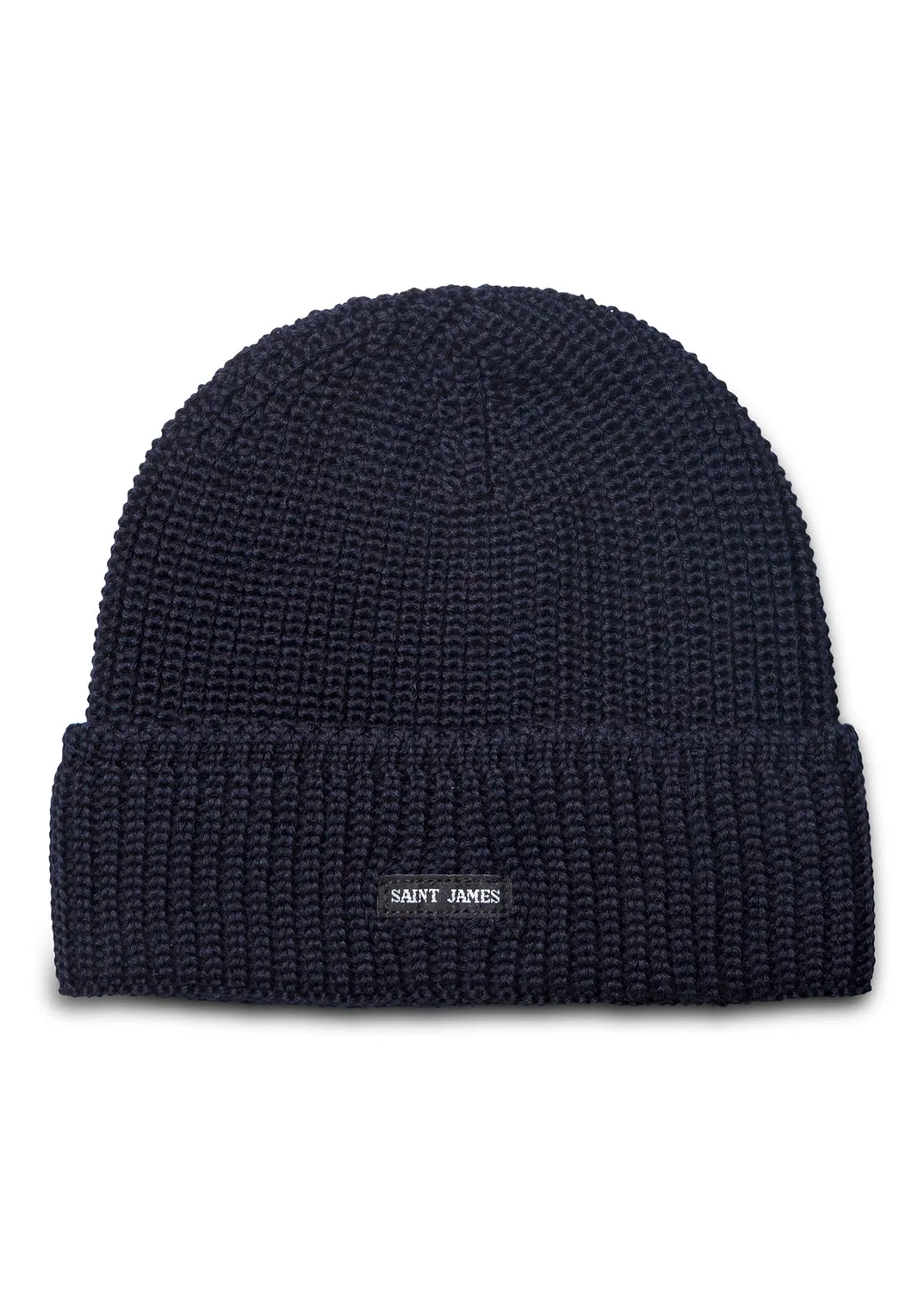Saint James Canot bonnet navy laine mixte