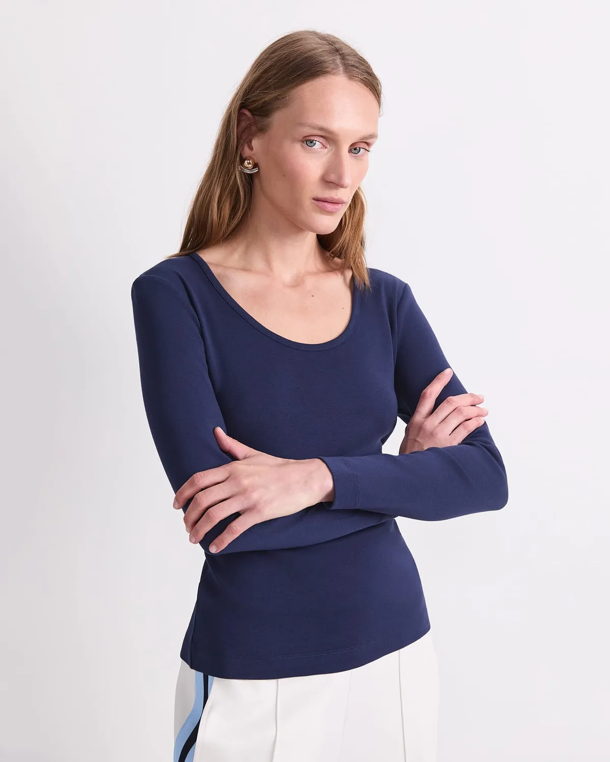 Sportscraft Heidi Scoop Neck top femme
