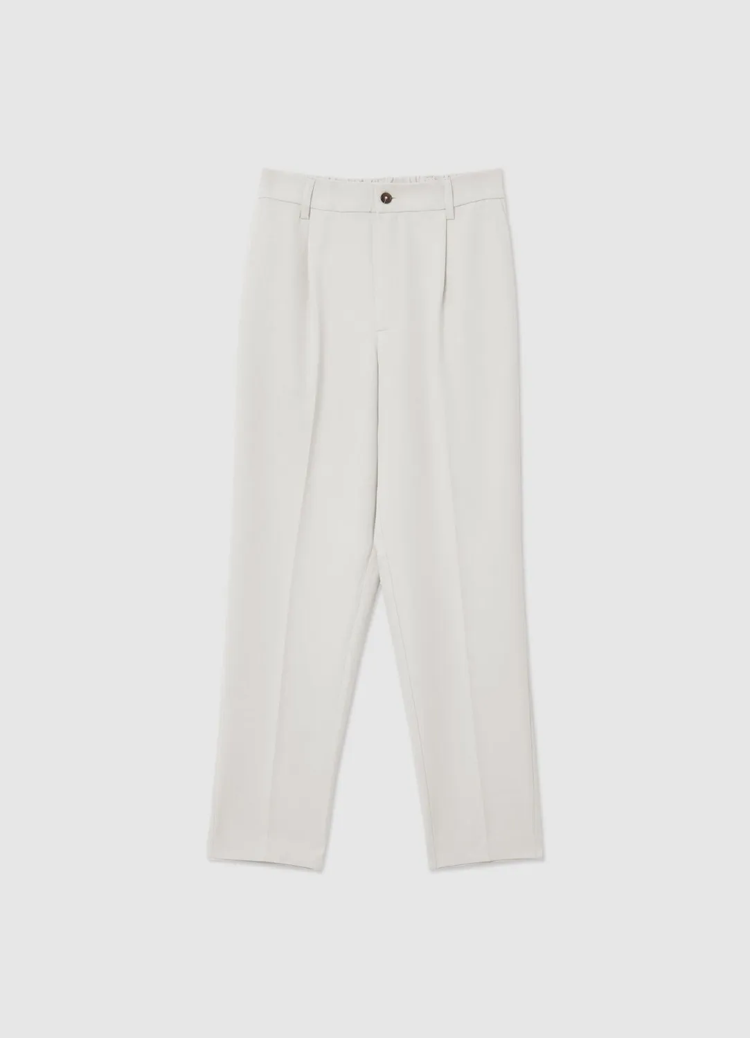 Calliope pantalon femme uni coupe regular élastique