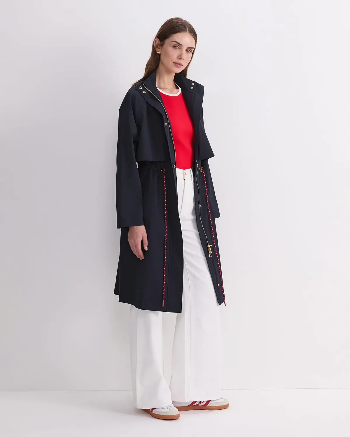 Sportscraft Rosie Long anorak femme coupe relax
