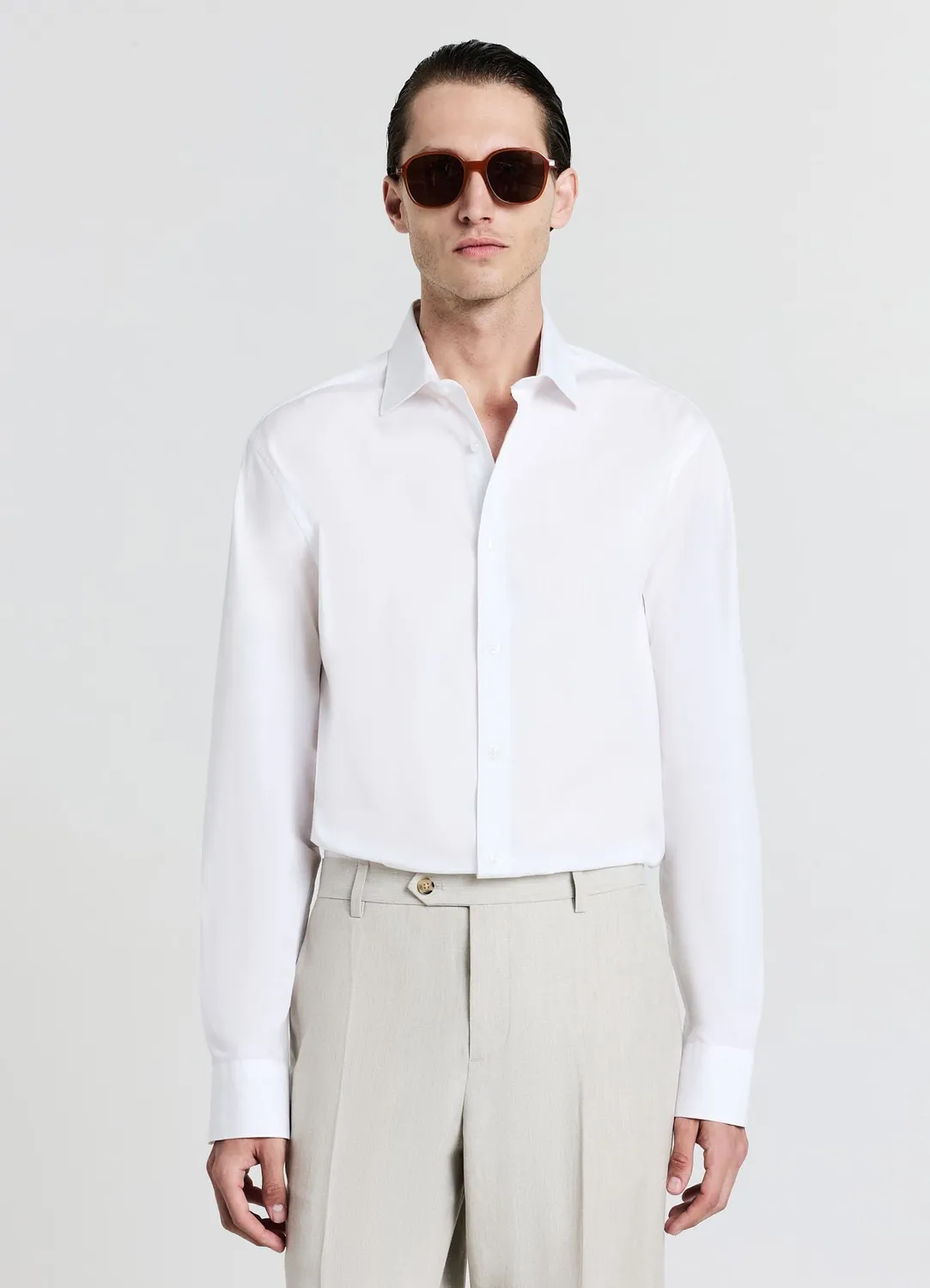 Calliope chemise popeline coton homme regular