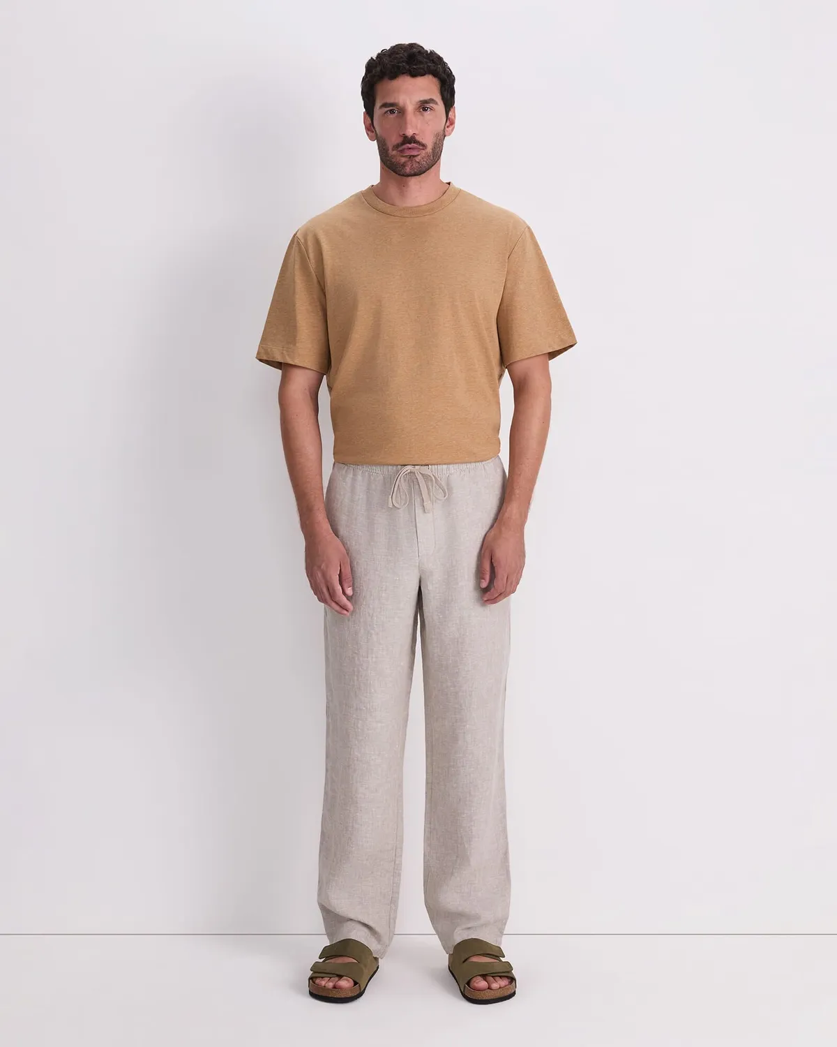 Sportscraft Caffery pantalon lin teint en fil homme