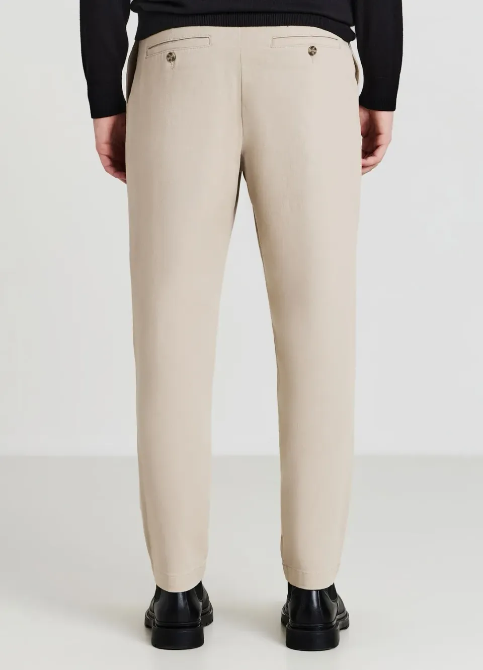 Calliope pantalon chino ceinture homme coupe droite