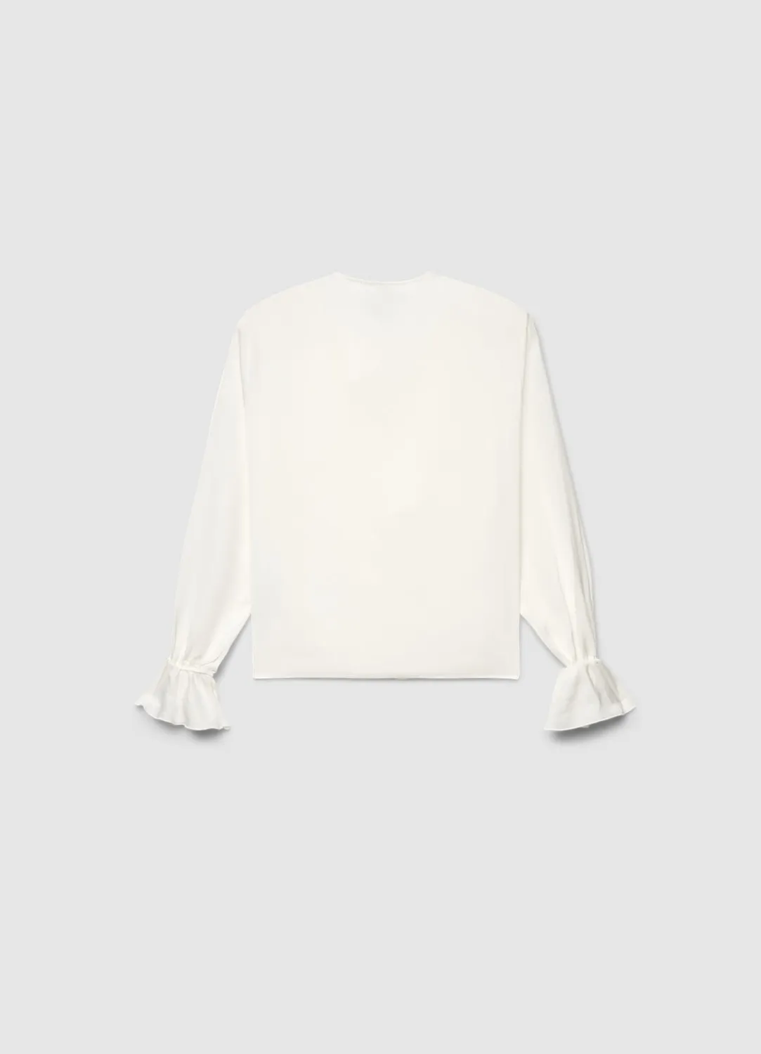 Calliope blouse femme volants satinée taille M